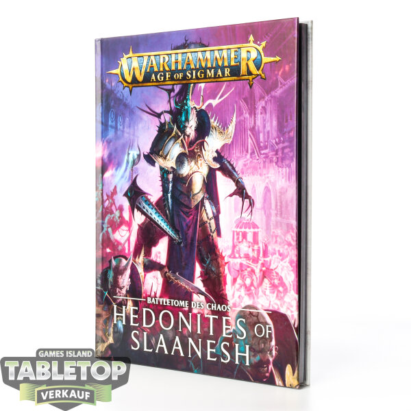 Hedonites of Slaanesh - Battletome 2nd Edition - deutsch