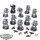 Space Marines - 10x Tactical Squad - teilweise bemalt