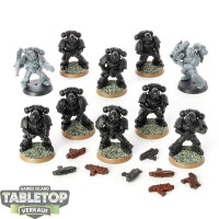 Space Marines - 10x Tactical Squad - teilweise bemalt