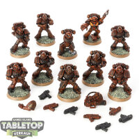 Space Marines - 10x Tactical Squad - teilweise bemalt