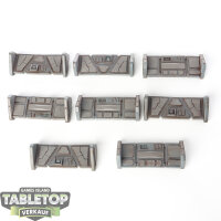 Star Wars: Legion - 8x Barricades Pack - bemalt