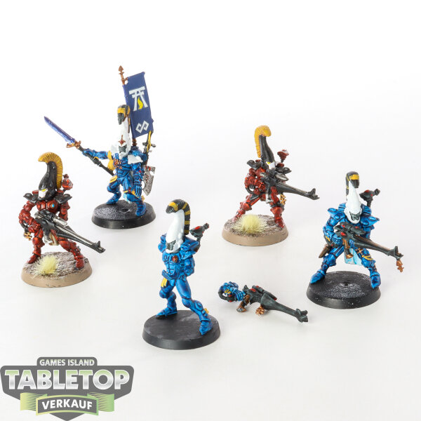 Craftworlds - 5 x Dire Avengers - bemalt