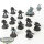 Tau Empire - 10 x Fire Warriors Strike Team - teilweise bemalt