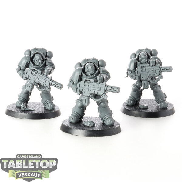 Space Marines - 3 x Primaris Eradicators - unbemalt