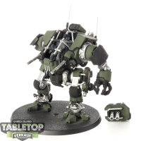 Space Marines - Invictor Tactical Warsuit - teilweise bemalt