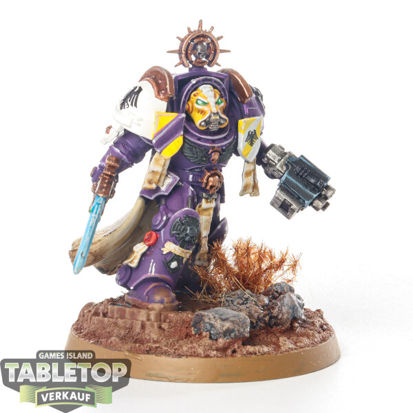 Space Marines - Captain in Terminator Armour - gut bemalt