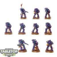 Space Marines - 10 x Infernus Squad - gut bemalt