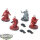 Space Marines - 4 x Bladeguard Veterans - teilweise bemalt