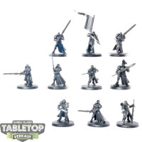 Stormcast Eternals - 10 x Vanquishers - teilweise bemalt