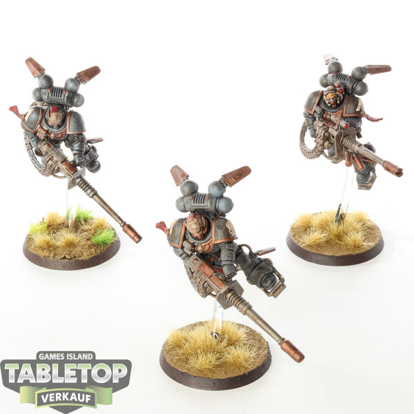 Space Marines - 3 Suppressors - bemalt