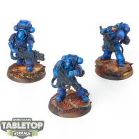 Space Marines - 3 x Primaris Eradicators - teilweise bemalt