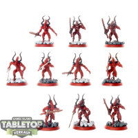 Blades of Khorne - 10 x Daemons Of Khorne Bloodletters -...