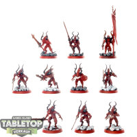 Blades of Khorne - 10 x Daemons Of Khorne Bloodletters -...