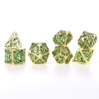 Baron of Dice - Dragons of Legend Green Yellow Steel...