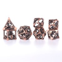 Baron of Dice - Bronze Kraken Hollow Metal RPG Dice Set...