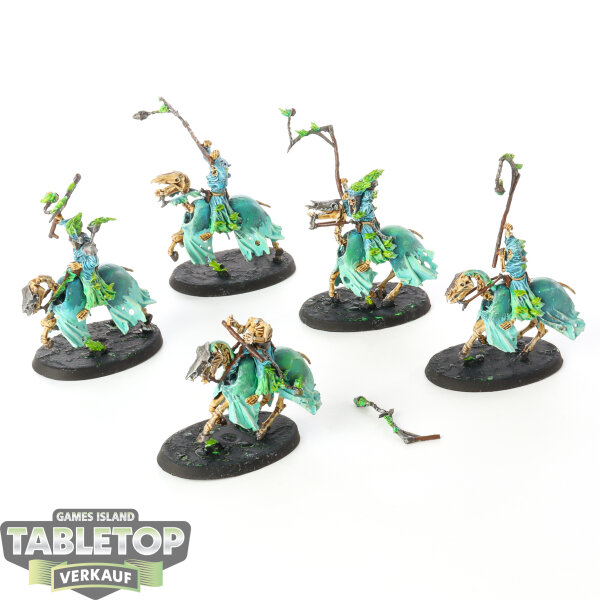 Nighthaunt - 5 x Hexwraiths - bemalt