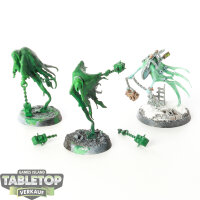 Nighthaunt - 3 x Crawlocke the Jailor - teilweise bemalt