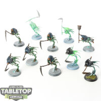 Nighthaunt - 10 x Grimghast Reapers - teilweise bemalt