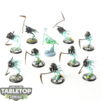 Nighthaunt - 10 x Grimghast Reapers - bemalt