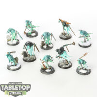 Nighthaunt - 10 x Chainrasp Hordes - teilweise bemalt