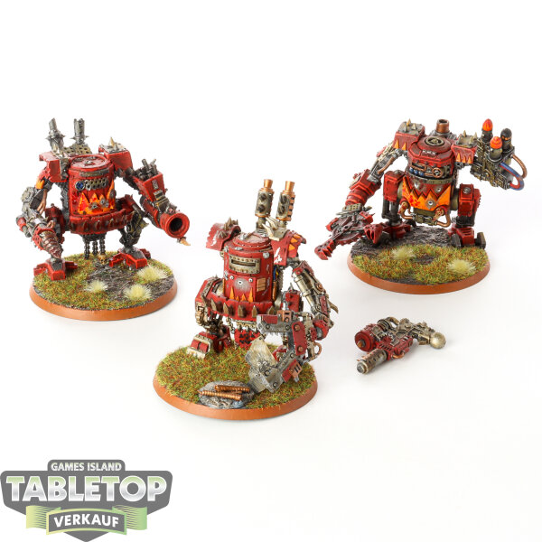 Orks - 3 x Killa Kans - bemalt