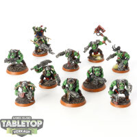 Orks - 10 x Ork Boyz - bemalt