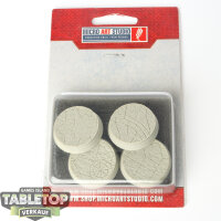 Bases - 4x Mosaic Bases, Round 32mm - Originalverpackt / Neu