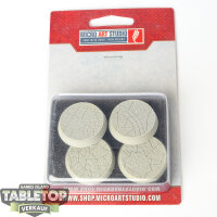 Bases - 4x Mosaic Bases, Round 32mm - Originalverpackt / Neu