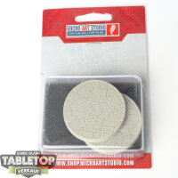 Bases - 2x Mosaic Bases, Round 50mm - Originalverpackt / Neu