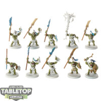 Orruk Warclans - 10 x Savage Orruks - bemalt