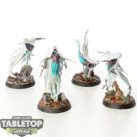 Nighthaunt - 4 Myrmourn Banshees - bemalt