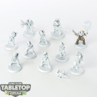 Genestealer Cults - 10 Neophyte Hybrids - teilweise bemalt