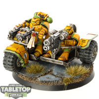 Space Marines - Attack Bike - bemalt