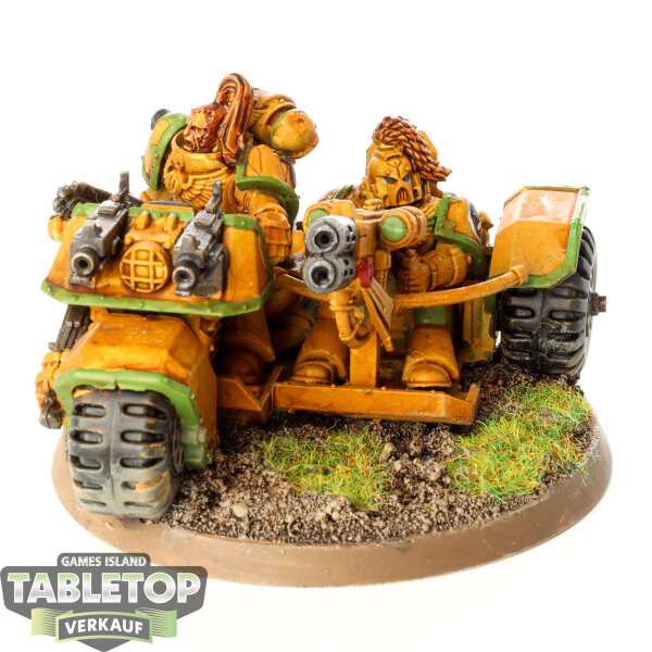 Space Marines - Attack Bike - bemalt