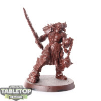 Blades of Khorne - Slaughterpriest with Hackblade and...