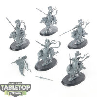 Lumineth Realm Lords - 5x Vanari Dawnriders - unbemalt