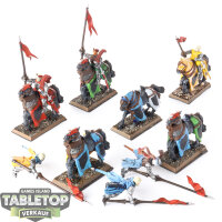 Kingdom of Bretonnia - 6x Knights of the Realm - bemalt