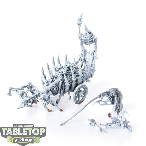 Soulblight Gravelords - Corpse Cart - grundiert