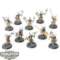 Disciples of Tzeentch - 10x Tzaangors - bemalt