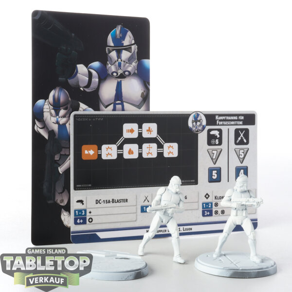 Star Wars: Shatterpoint - 2x 501st Clone Troopers - grundiert