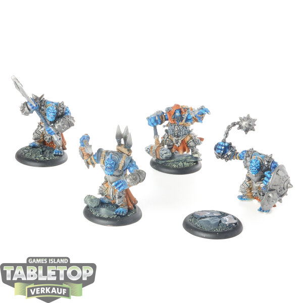 Trollbloods - 4x Battlegroup MK III - bemalt