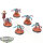 Genestealer Cults - 5x Acolyte Hybrids - bemalt