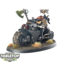 Deathwatch - Primaris Chaplain on Bike - bemalt