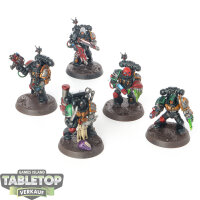 Deathwatch - 5 x Veterans - bemalt