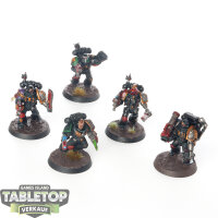 Deathwatch - 5 x Veterans - bemalt