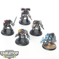 Deathwatch - 5 x Terminator Assault Squad - teilweise bemalt