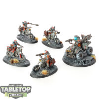 Genestealer Cults - 5x Atalan Jackals - bemalt