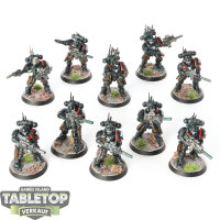 Raven Guard - 10 Primaris Infiltrators - bemalt