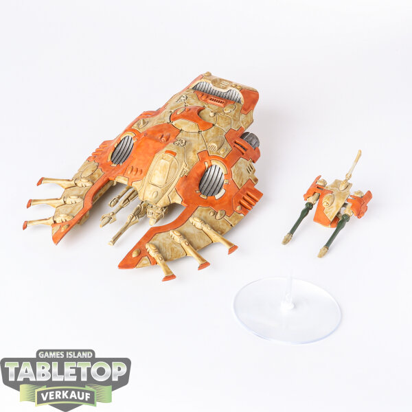 Craftworlds - Wave Serpent - teilweise bemalt