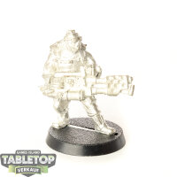 Astra Militarum - 1x Catachan with Assault Weapons: Heavy...